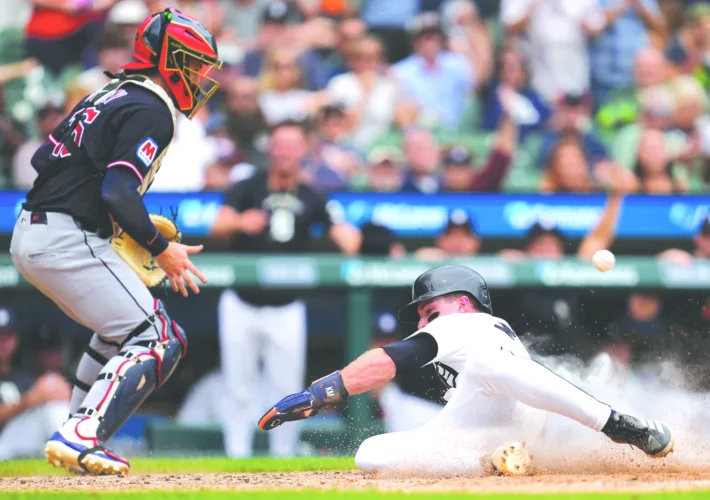 Tigers blank Cleveland Thursday in unusual fashion